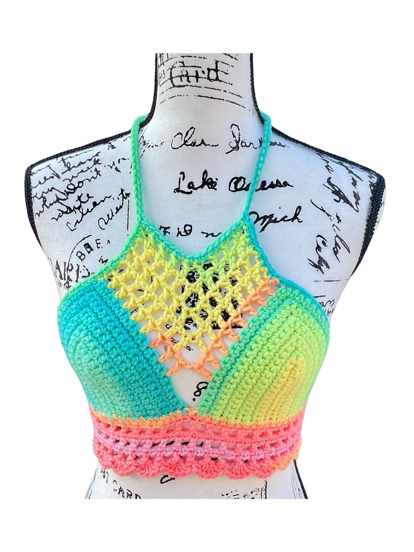 Caged Halter Top