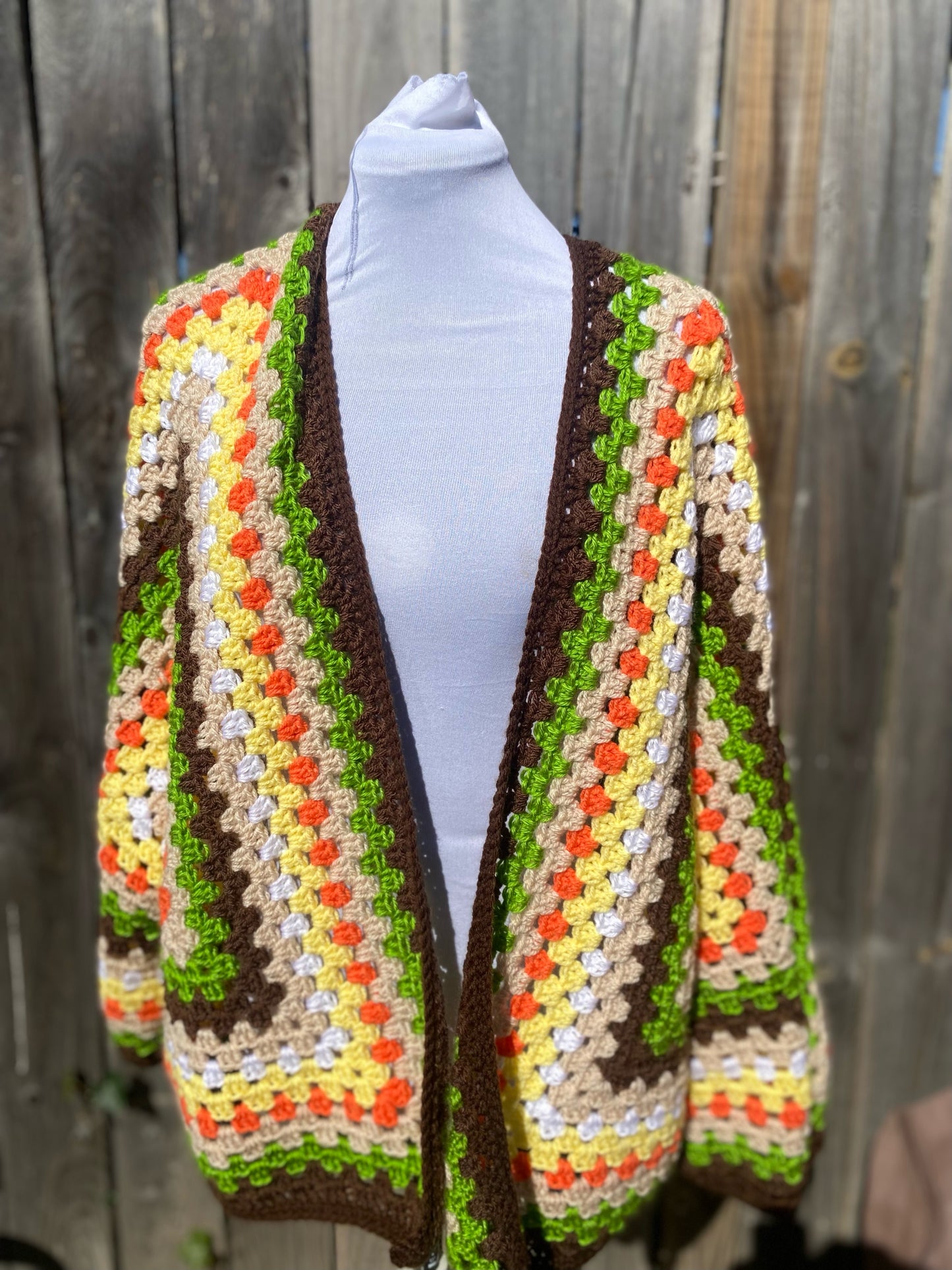 Hexagon Cardi