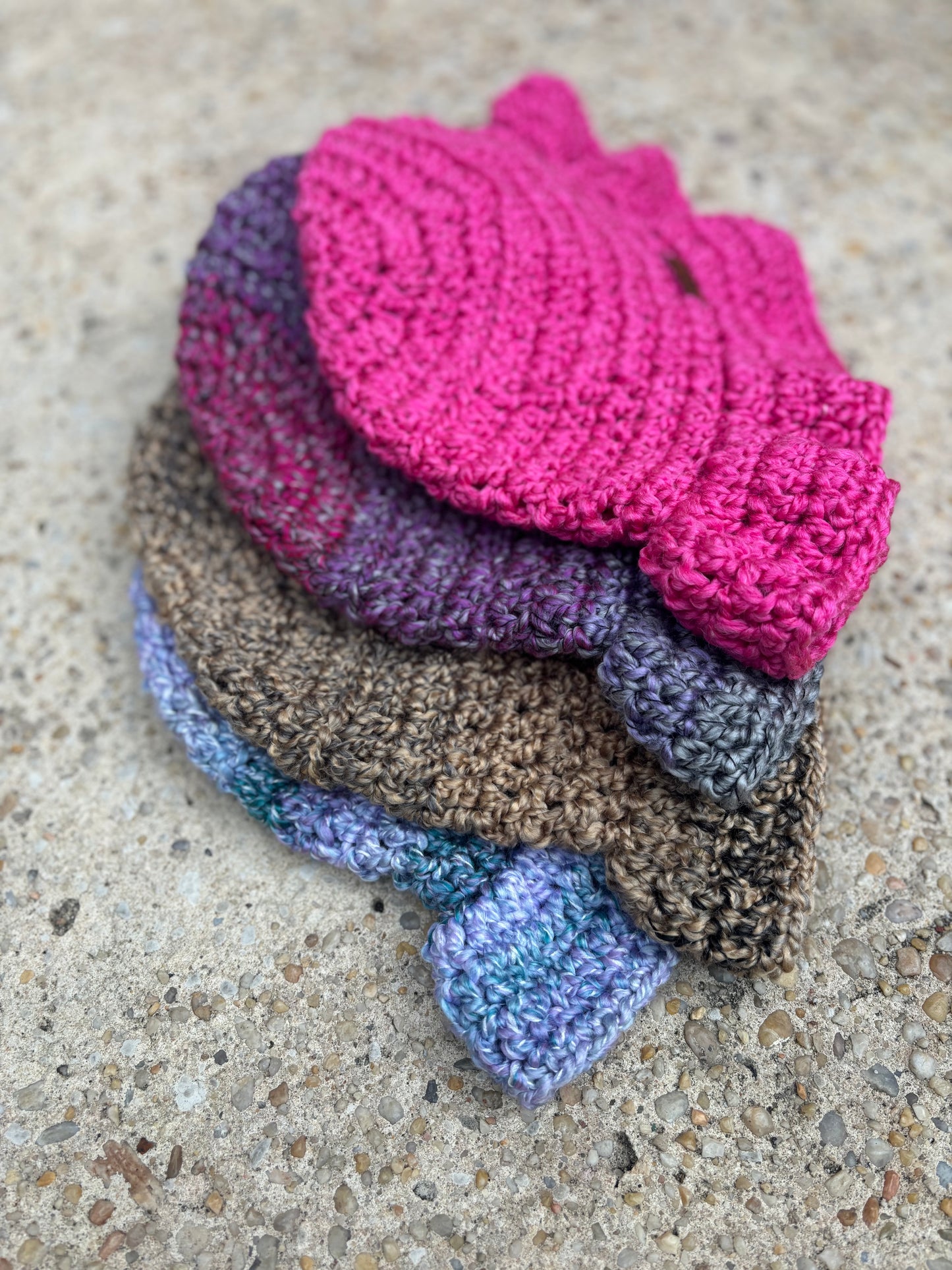 Like Satin Ruffle Hat