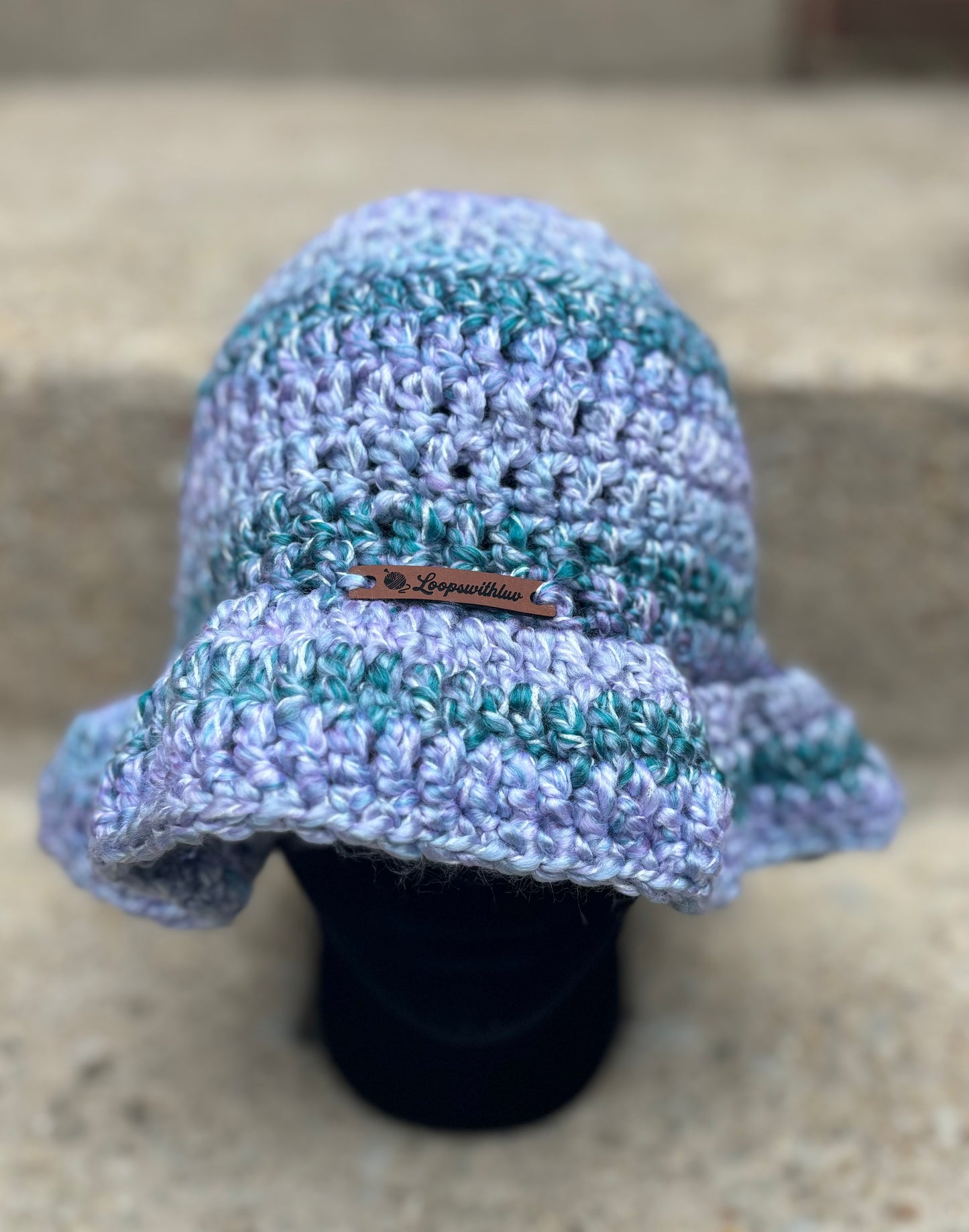 Like Satin Ruffle Hat