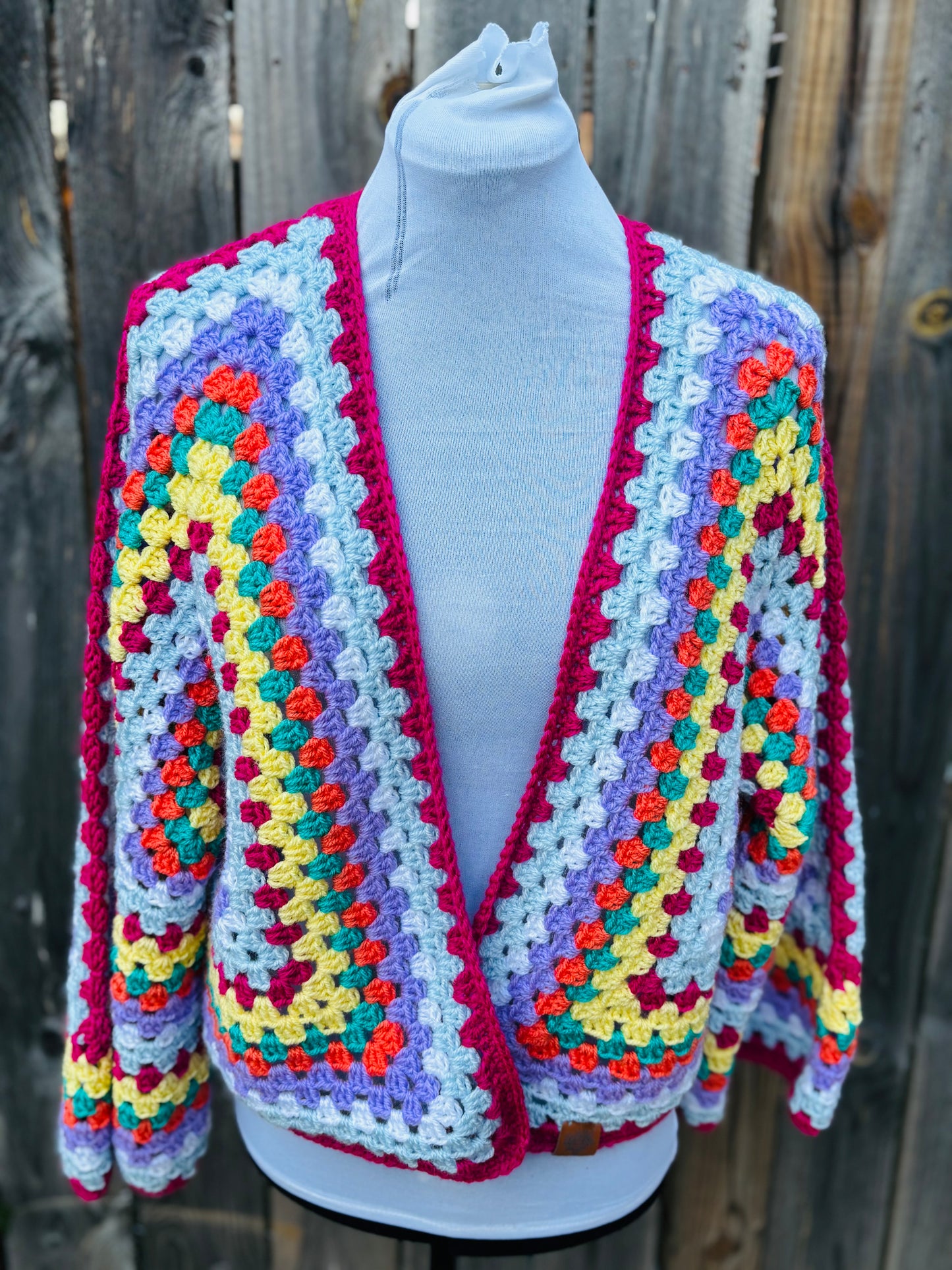 Hexagon Cardi