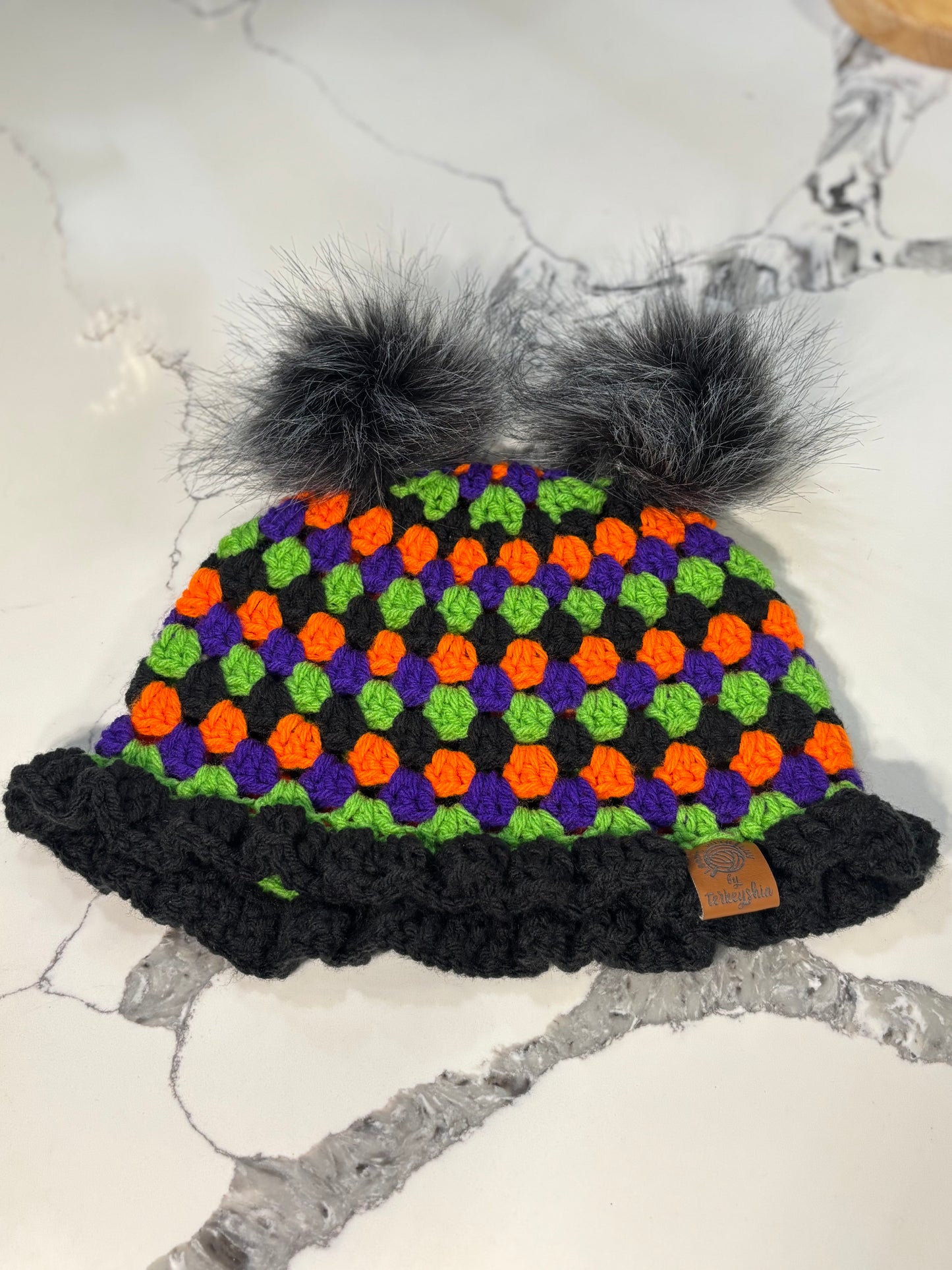 Monster Pom Pom Hat