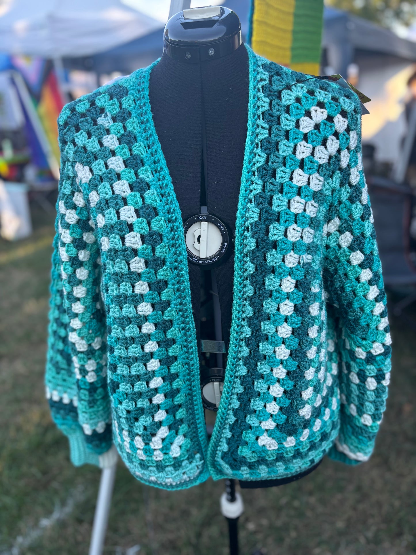 Hexagon Cardi