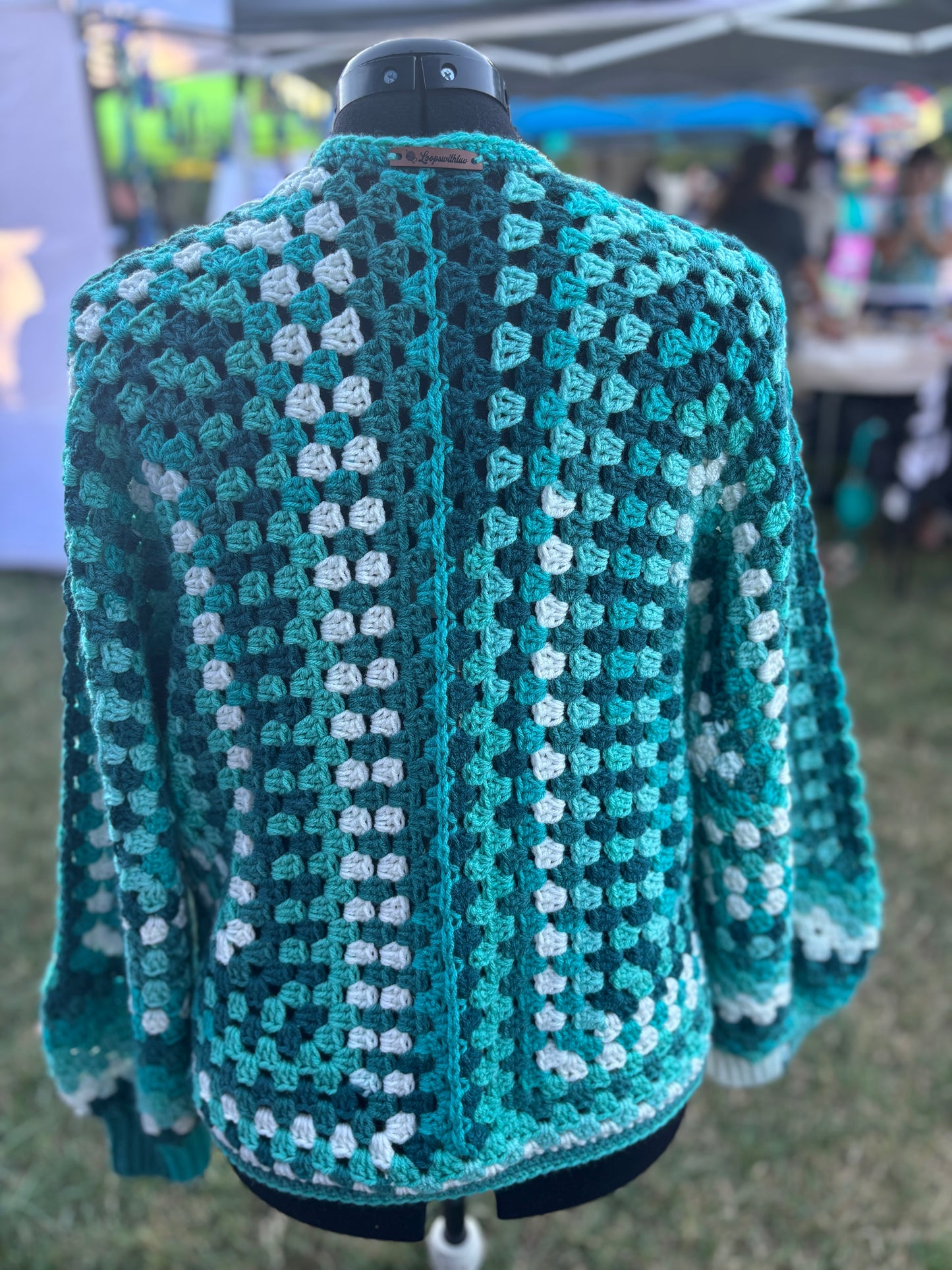 Hexagon Cardi