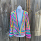 Hexagon Cardi