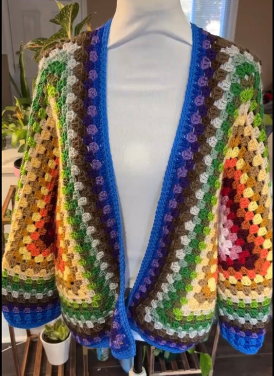 Hexagon Cardi
