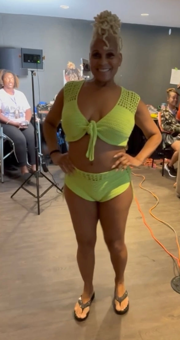 Full coverage beach set