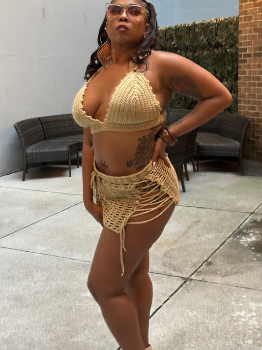 Full coverage beach set