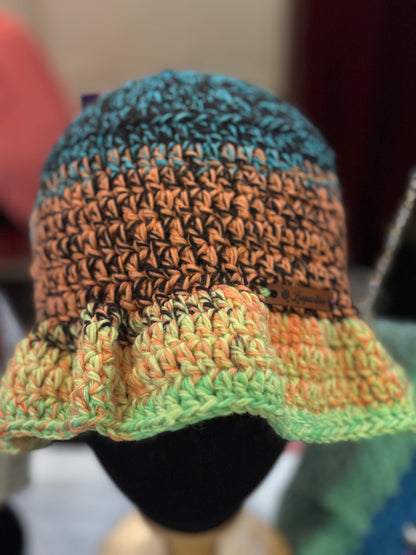 Ruffle Bucket Hat