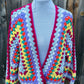 Hexagon Cardi