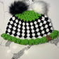 Monster Pom Pom Hat