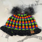 Monster Pom Pom Hat